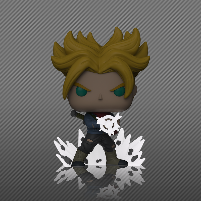 DRAGON BALL: SUPER SAIYAN TRUNKS (GLOW-IN-THE-DARK) (CHASE) (EXCLUSIVE) VINYL FIGURE #2198