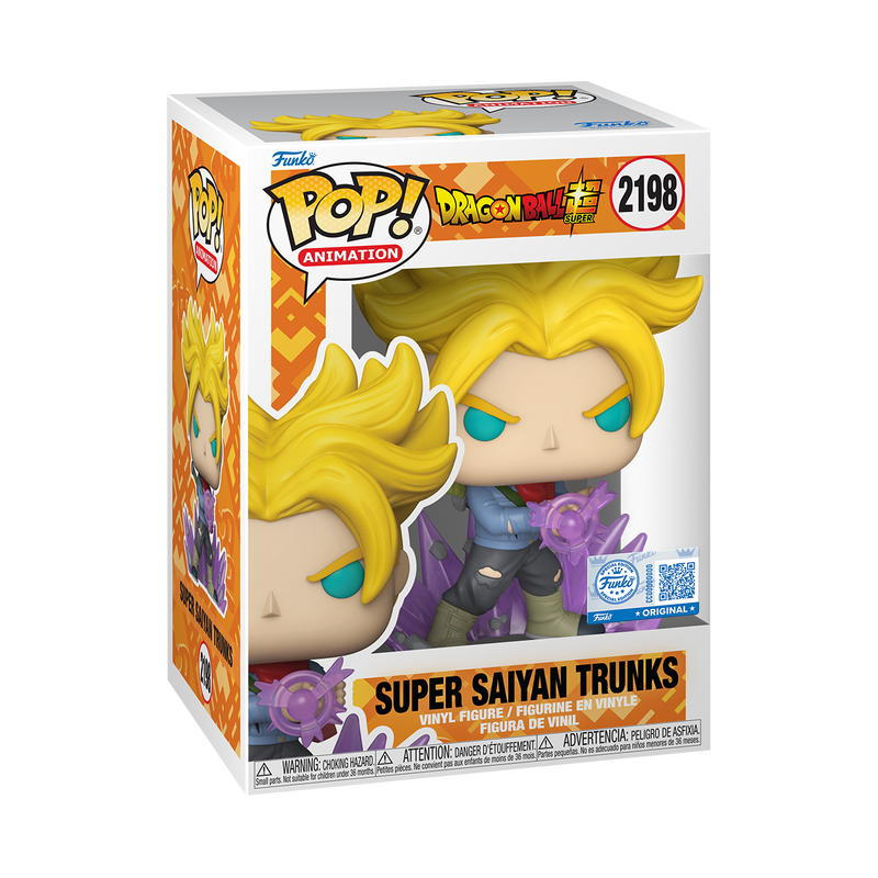 DRAGON BALL: SUPER SAIYAN TRUNKS (EXCLUSIVE) VINYL FIGURE #2198