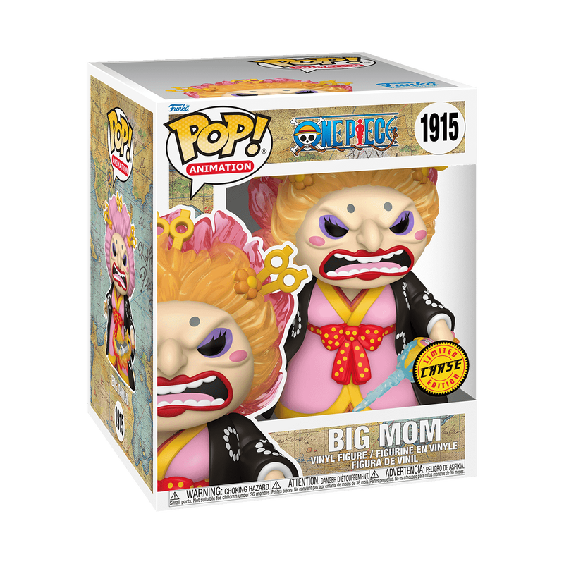 ONE PIECE BIG MOM (KIMONO) SUPER 6 3/4-INCH (CHASE) VINYL FIGURE #1915