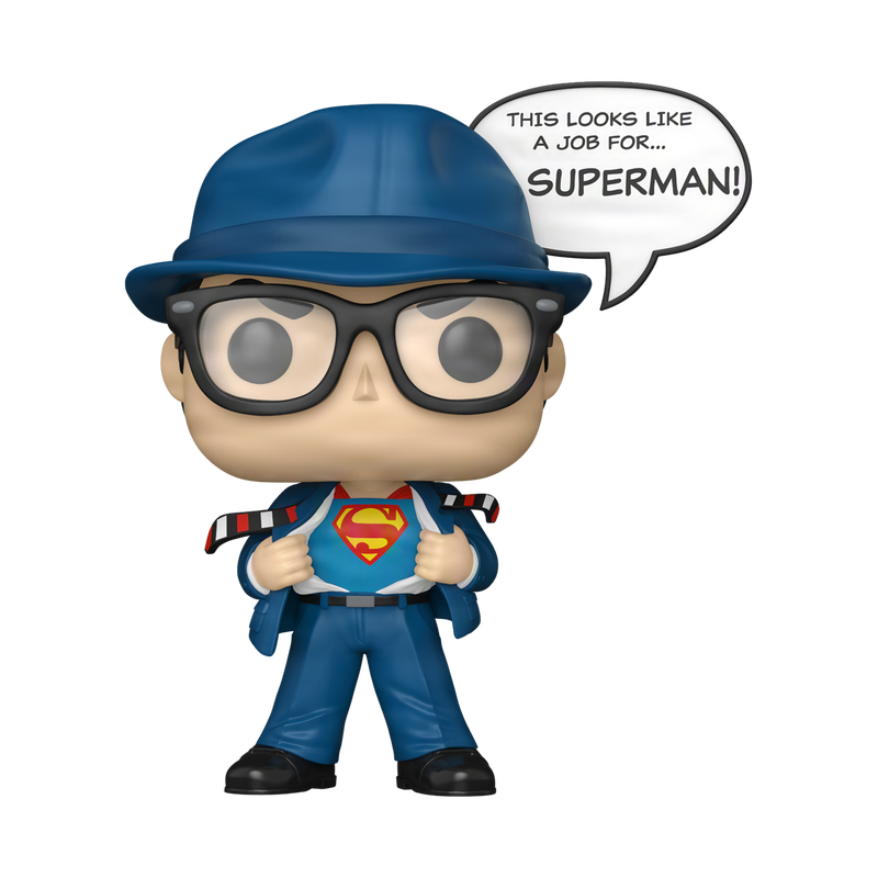 DC COMICS: SUPERMAN (THIS LOOKS LIKE A JOB FOR) ECCC (1,500 PCS LIMITED) VINYL FIGURE #613