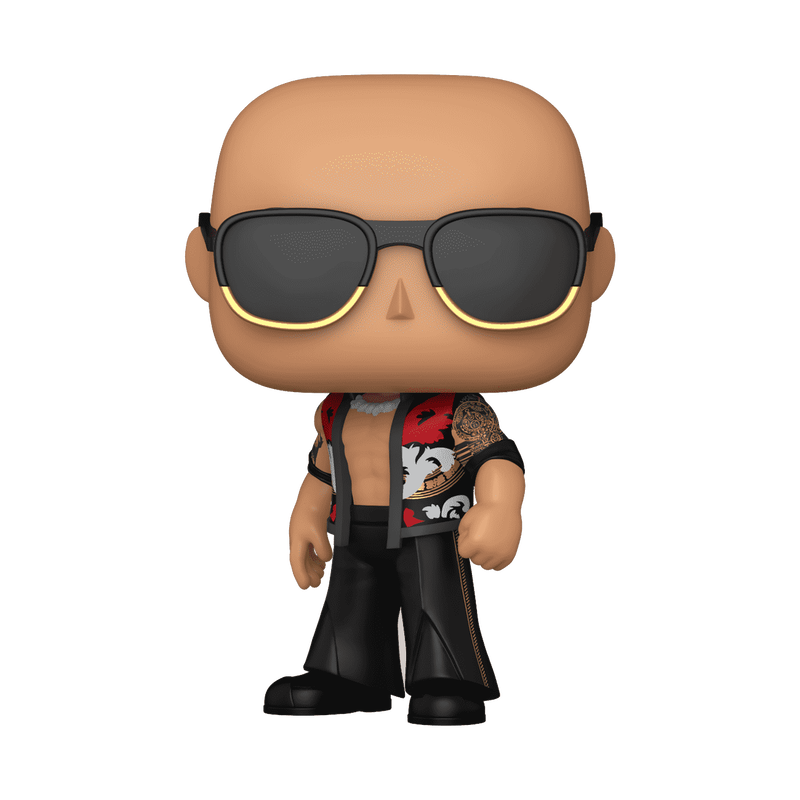 WWE: THE ROCK (FINAL BOSS) (EXCLUSIVE) VINYL FIGURE #168