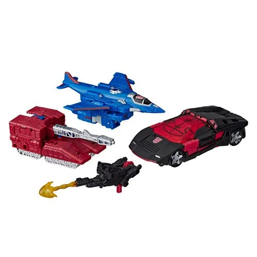 TRANSFORMERS GENERATIONS WAR FOR CYBERTRON SIEGE DELUXE WFC-S26 AUTOBOT ALPHASTRIKE COUNTERFORCE 3-PACK