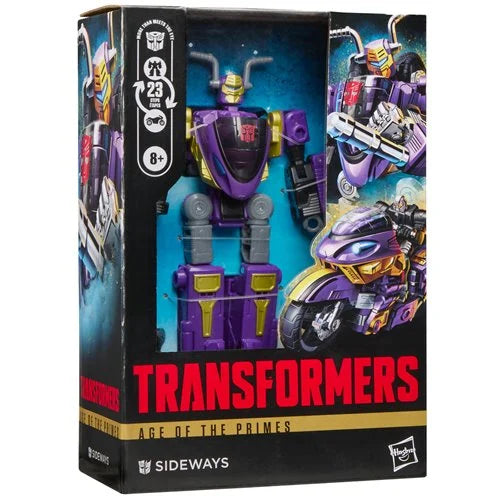TRANSFORMERS GENERATIONS AGE OF THE PRIMES VOYAGER ARMADA SIDEWAYS
