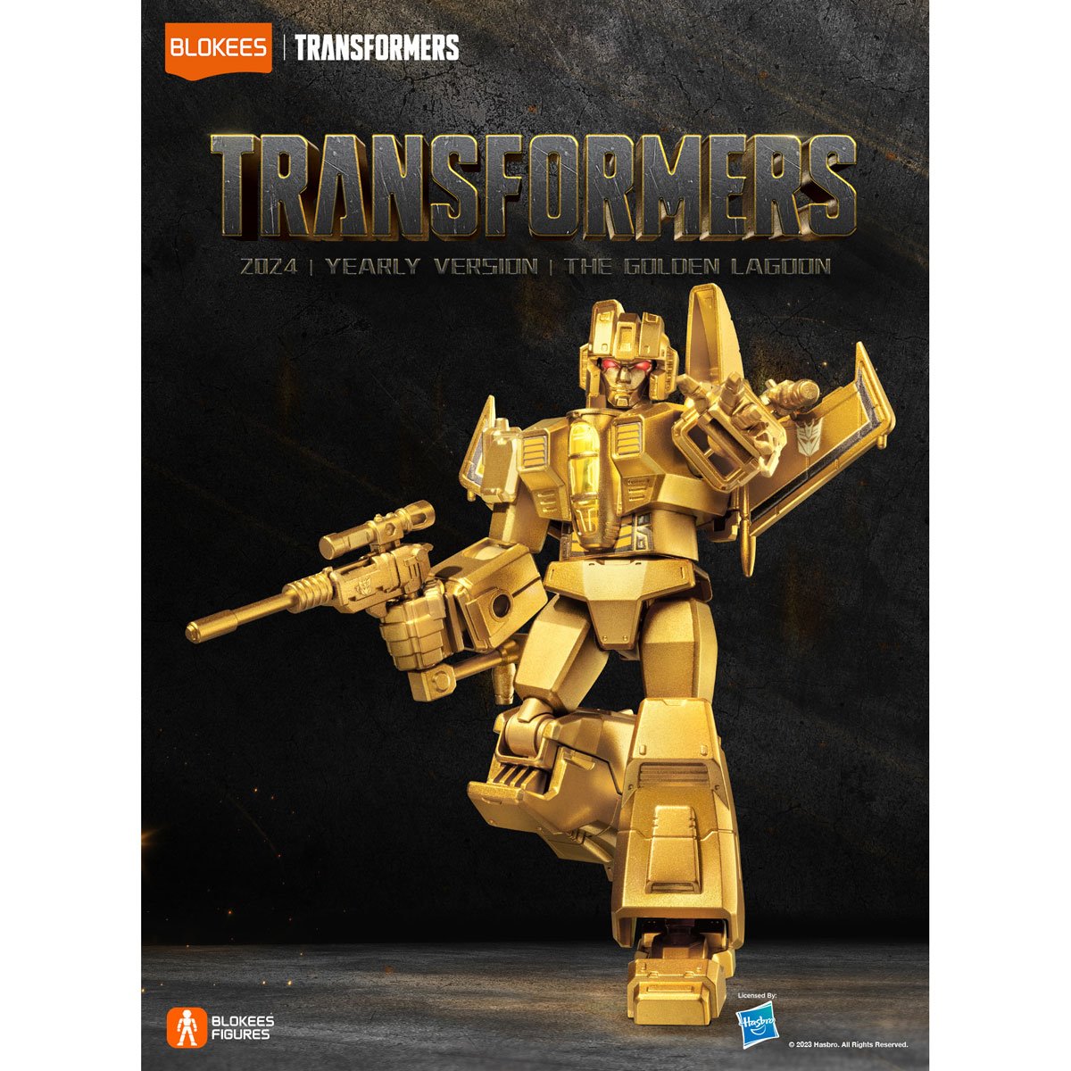 TRANSFORMERS GOLD SERIES BLOKEES LIMITED EDITION MODEL KIT BOX SET OF 5