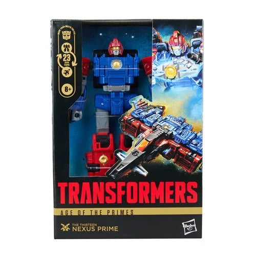 TRANSFORMERS GENERATIONS AGE OF THE PRIMES VOYAGER NEXUS PRIME