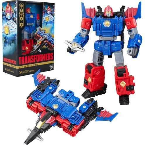 TRANSFORMERS GENERATIONS AGE OF THE PRIMES VOYAGER NEXUS PRIME