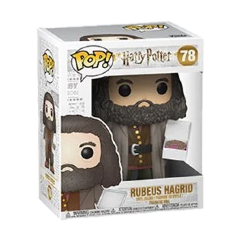 HARRY POTTER: RUBEUS HAGRID WITH CAKE 6-INCH VINYL FIGURE #78