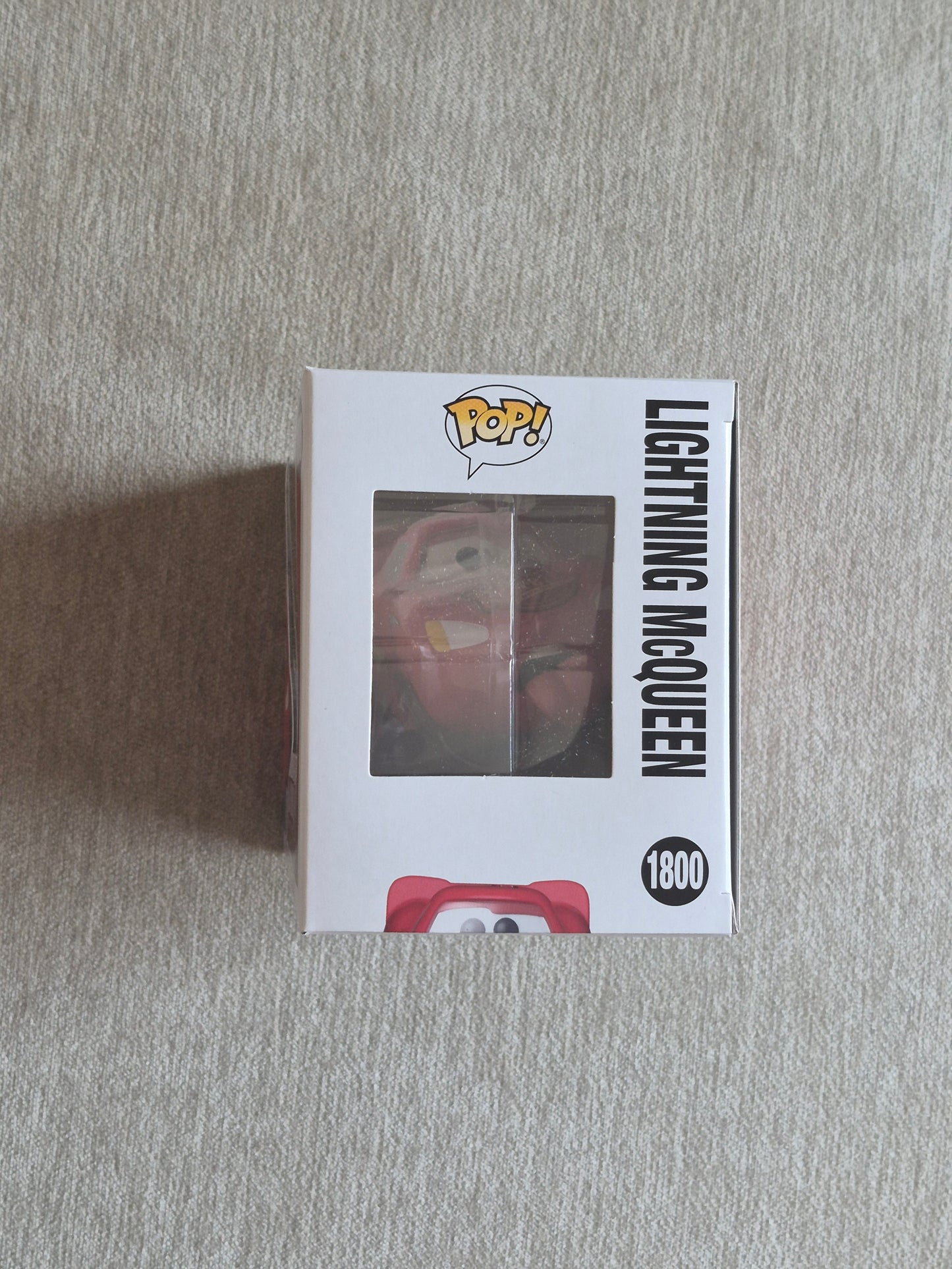 PIXAR CARS: LIGHTNING MCQUEEN (LEAPING) (EXCLUSIVE) VINYL FIGURE #1800