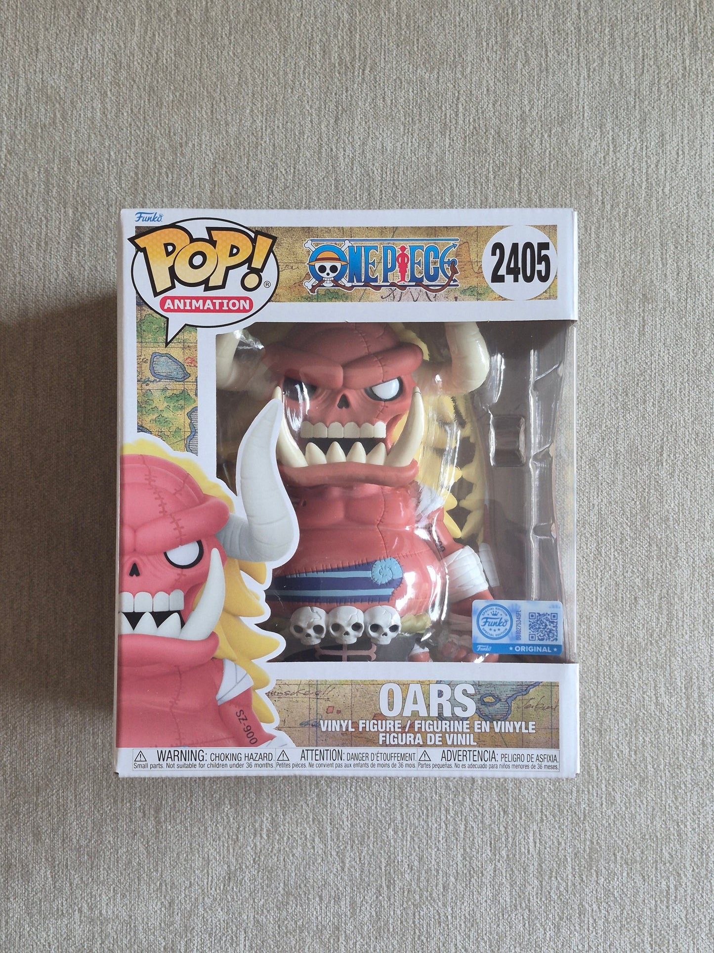 ONE PIECE: OARS (THRILLER BARK ARC) (EXCLUSIVE) 6-IN VINYL FIGURE #2405