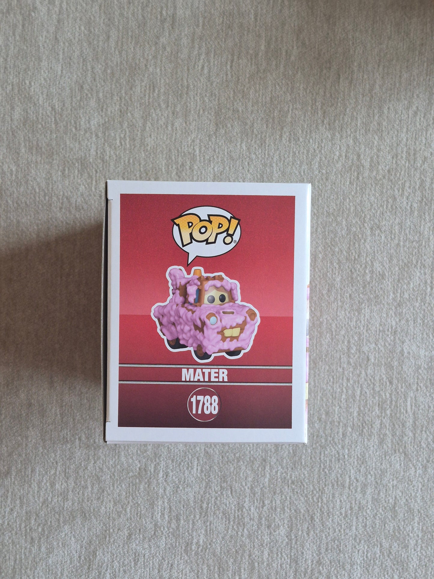 PIXAR CARS: MATER (BUBBLES) (EXCLUSIVE) VINYL FIGURE #1788