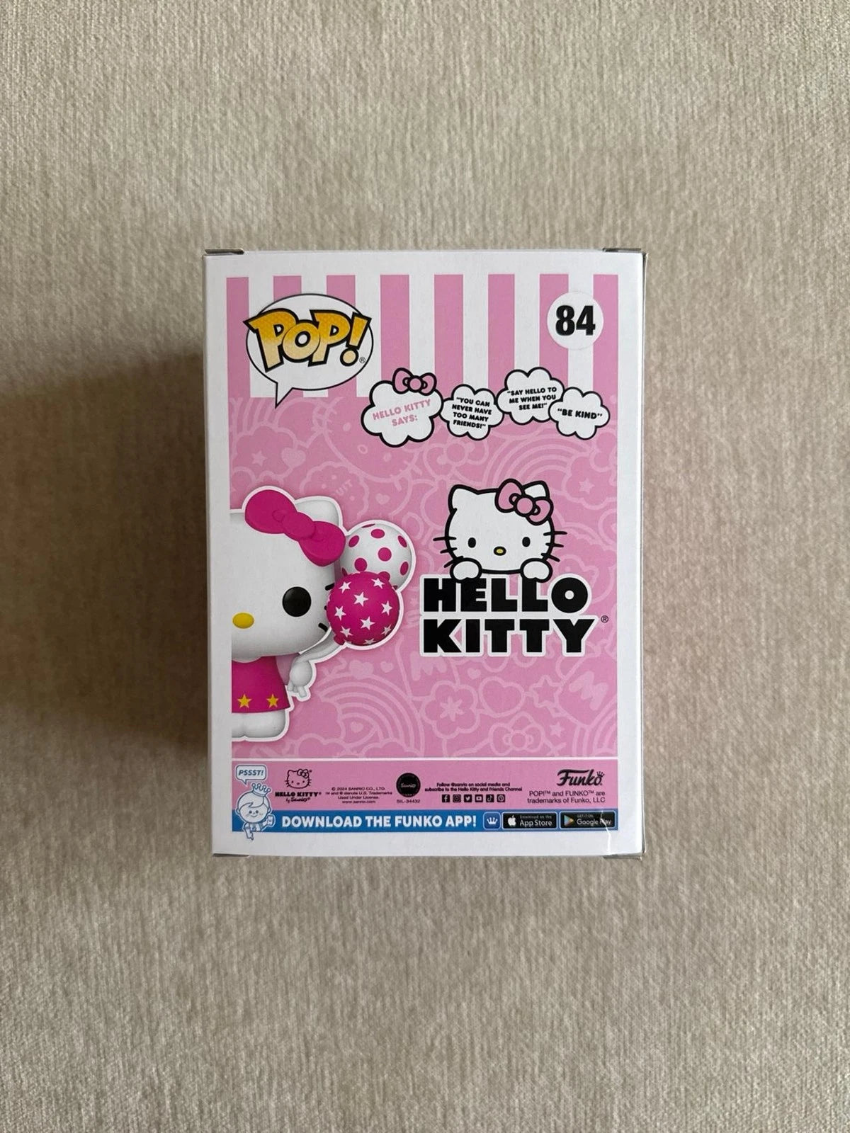 SANRIO: HELLO KITTY WITH BALLOONS (EXCLUSIVE) VINYL FIGURE #84