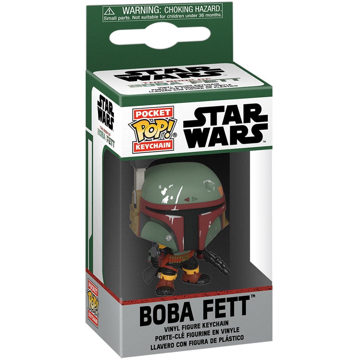 STAR WARS: BOOK OF BOBA FETT - BOBA FETT POCKET POP KEY CHAIN