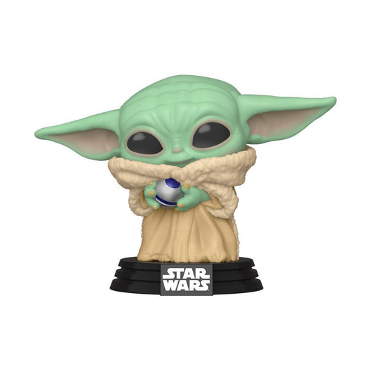 STAR WARS: THE MANDALORIAN THE CHILD BABY YODA WITH CONTROL KNOB (EXCLUSIVE) POP! VINYL FIGURE - #370